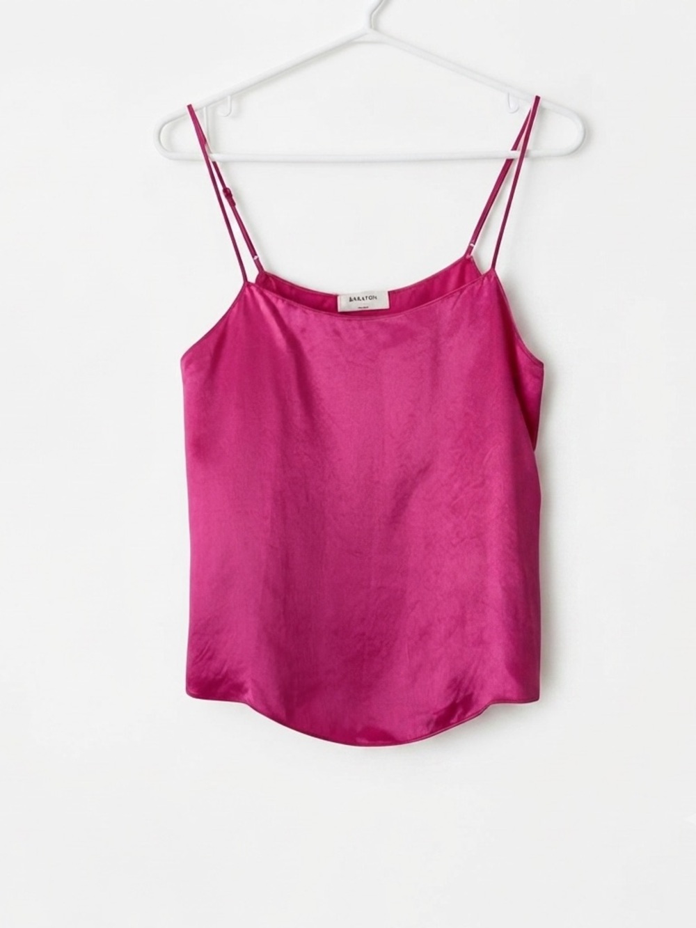 Babaton pink satin camisole